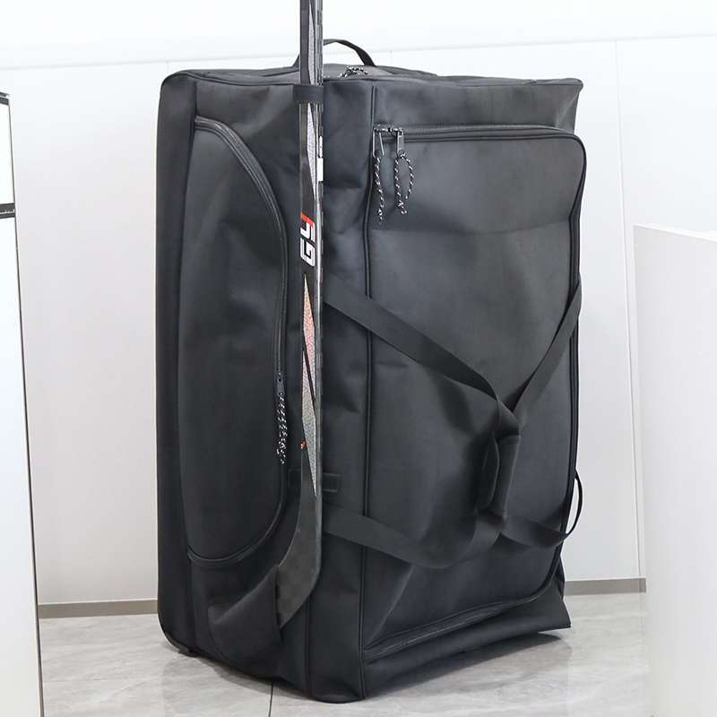 Mukautettava ylisuuri jääkiekkovarustelaukku pyörillä