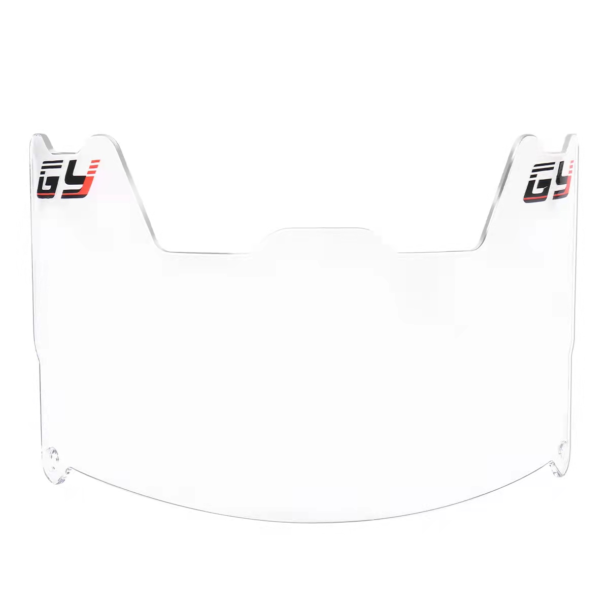 TruVision Pro Football Visor MilitaryGrade Clear Shield sisällä huurteenesto ulkopuolelta naarmuuntumaton