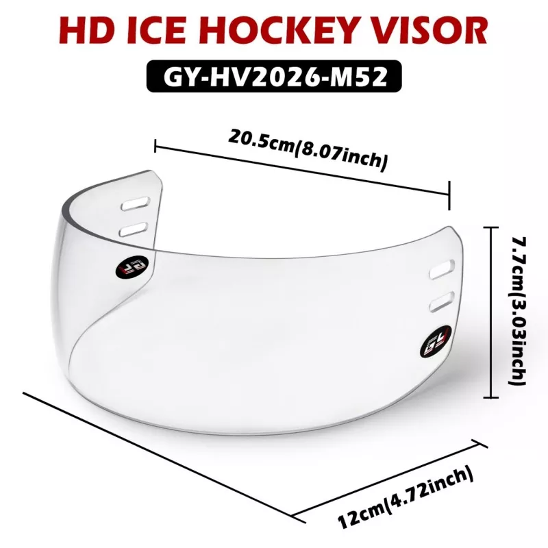 GYHOCKEY virallinen julkaisu: 2026 HD Ice Hockey Visor -sarja nyt saatavilla maailmanlaajuisesti