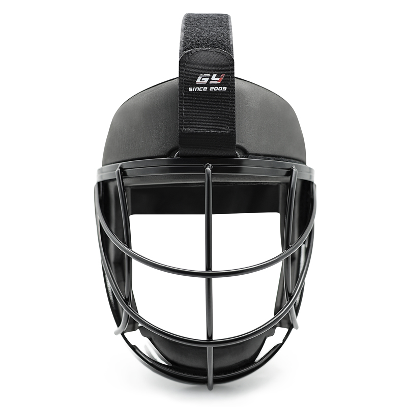 Cat-eye Field Hockey Defense Mask - Black Metal Penalty Corner Maalivahti